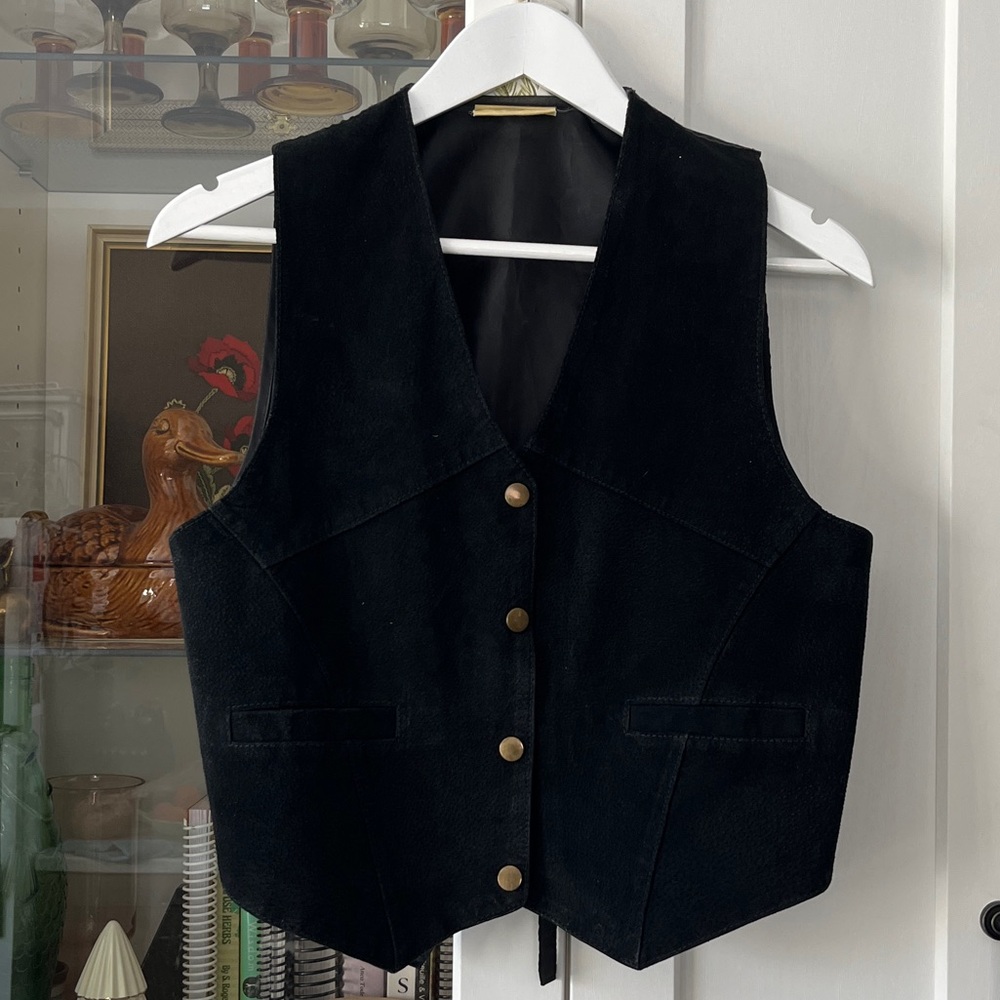 Vintage Suede Vest